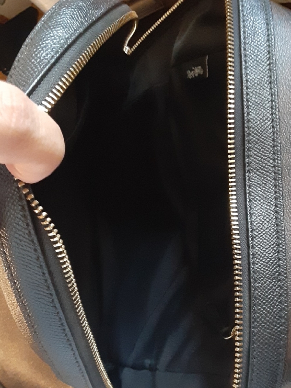 NWOT Coach Kenley Backpack Signature Canvas & Leather Brown/Black - Picture 5 of 11